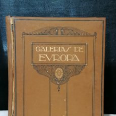 Libros antiguos: ANTIGUO LIBRO DE GALERIAS DE EUROPA CON LAS OBRAS DE MUSEOS ALEMANES DE 1925. Lote 178239017