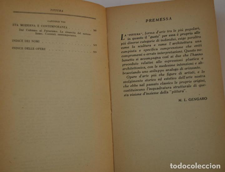 Libros antiguos: Pittura - M L Gengaro - Foto 3
