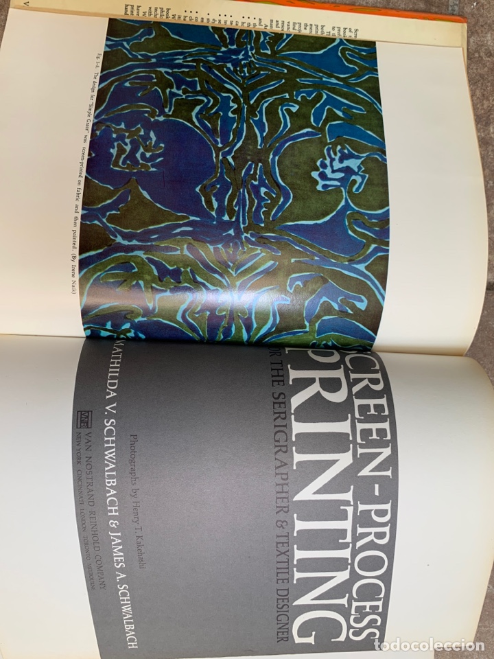 Libros antiguos: Screen-process printing for the serigrapher & textiledesigner - Foto 2