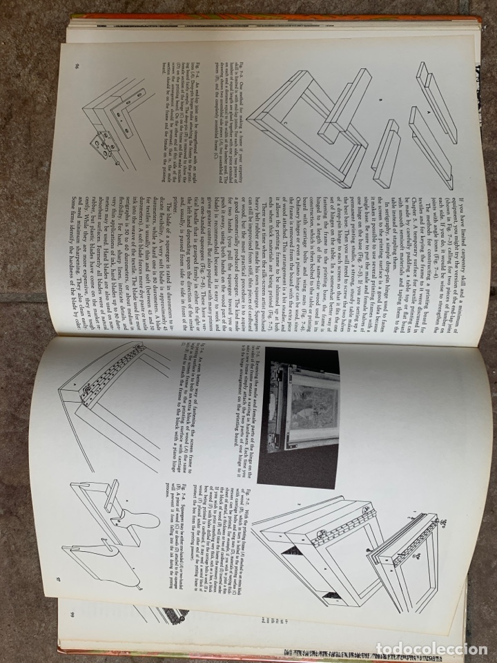 Libros antiguos: Screen-process printing for the serigrapher & textiledesigner - Foto 4