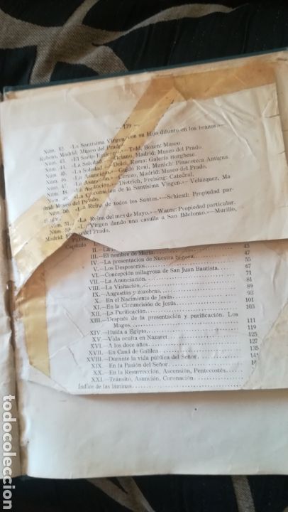 Libros antiguos: Vida de la Sant&iacute;sima Virgen, libro de 1921 - Foto 8