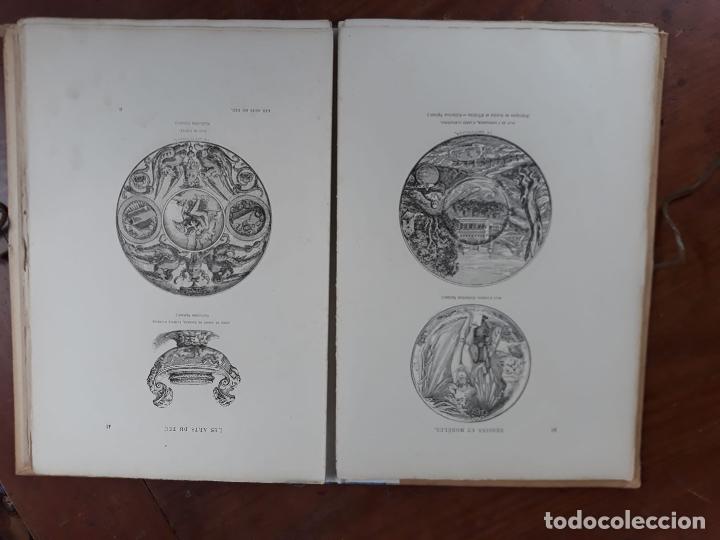 Libros antiguos: CERAMIQUE / LES ARTS DU FEU dessins et modèles 223 gravures 1889 - Foto 7 - 216006525