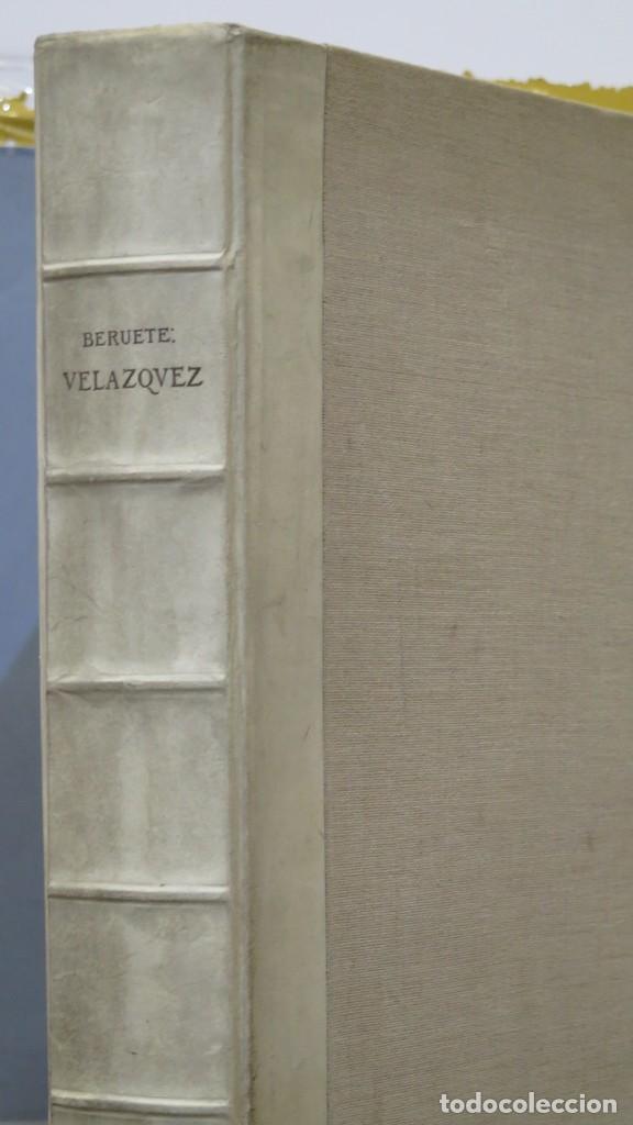 Libros antiguos: 1909.- VELAZQUEZ. BERUETE - Foto 2