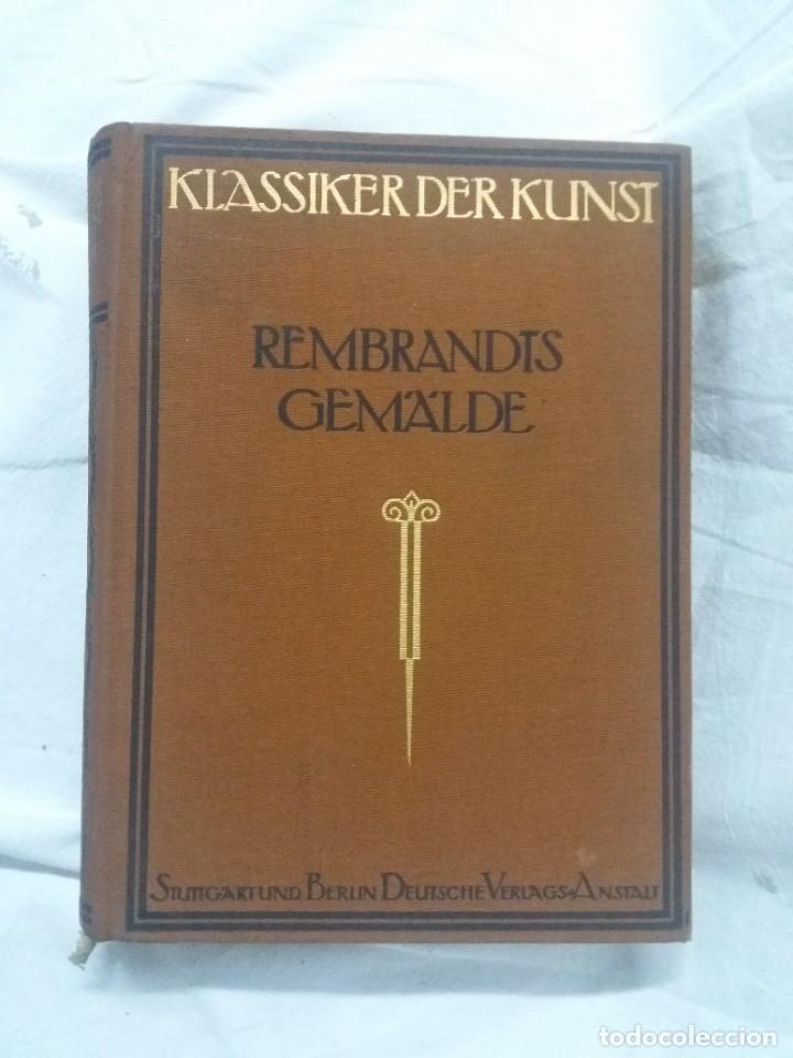 Libros antiguos: Libro sobre la obra de Rembrandt