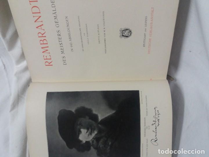 Libros antiguos: Libro sobre la obra de Rembrandt - Foto 5