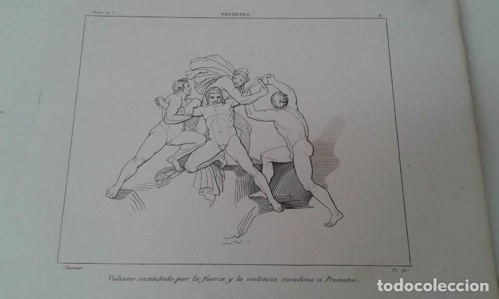 Libros antiguos: TRAGEDIAS DE ESQUILO PI Y MARGALL COMPOSICIONES DE FLAXMANN - Foto 5