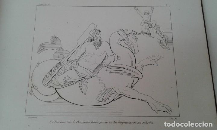 Libros antiguos: TRAGEDIAS DE ESQUILO PI Y MARGALL COMPOSICIONES DE FLAXMANN - Foto 6