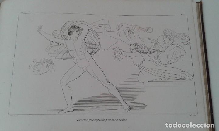 Libros antiguos: TRAGEDIAS DE ESQUILO PI Y MARGALL COMPOSICIONES DE FLAXMANN - Foto 8