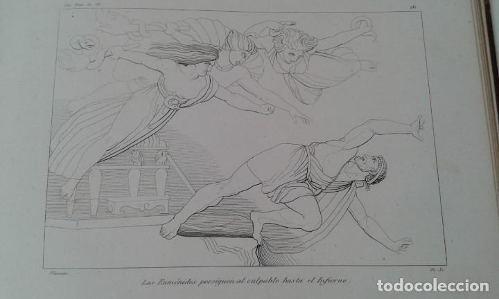 Libros antiguos: TRAGEDIAS DE ESQUILO PI Y MARGALL COMPOSICIONES DE FLAXMANN - Foto 9
