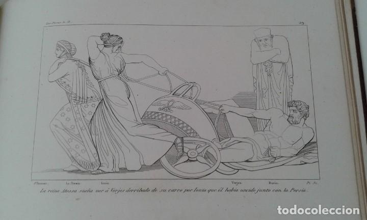 Libros antiguos: TRAGEDIAS DE ESQUILO PI Y MARGALL COMPOSICIONES DE FLAXMANN - Foto 10
