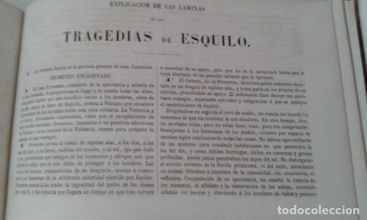Libros antiguos: TRAGEDIAS DE ESQUILO PI Y MARGALL COMPOSICIONES DE FLAXMANN - Foto 12