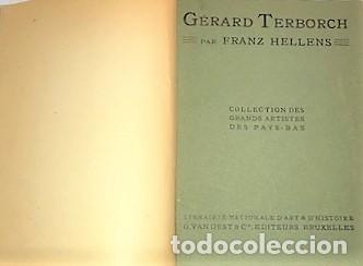 Libros antiguos: FRANZ HELLENS ... GERARD TERBORCH ... 1911 - Foto 2