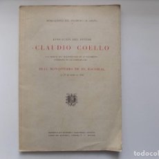 Libros antiguos: LIBRERIA GHOTICA. EVOCACIÓN DEL PINTOR CLAUDIO COELLO. 1942. ILUSTRADO. PRIMERA EDICIÓN. FOLIO MENOR