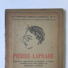 Libros antiguos: PIERRE LAPRADE. - JALOUX, EDMOND.
