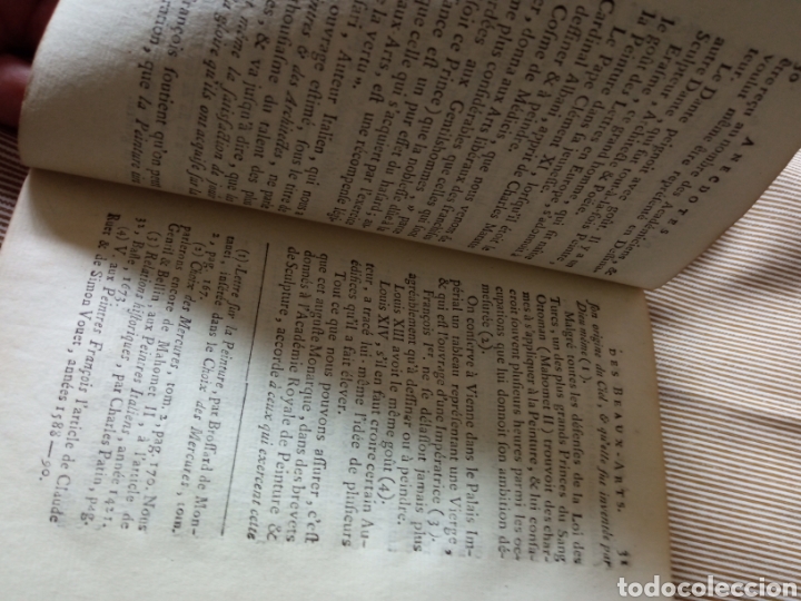 Libros antiguos: Anecdotes de beaux-arts, edici&oacute;n 1776 - Foto 3
