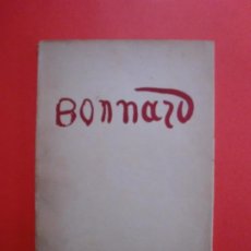 Libros antiguos: PIERRE BONNARD PAR LEON WERTH - CAHIERS D'AUJORD'HUI 1923