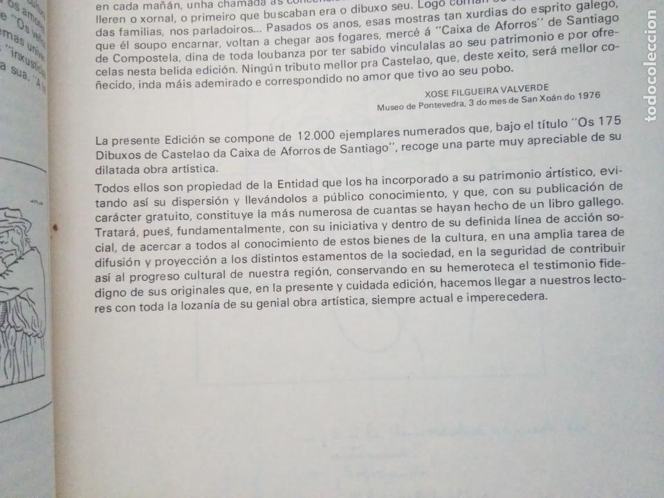 Libros antiguos: 175 DIBUXOS DE CASTELAO - Foto 4