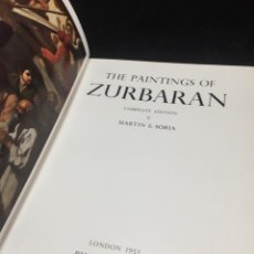 Libros antiguos: THE PAINTINGS OF ZURBARAN. MARTIN S. SORIA, PHAIDON, LONDON, 1955. Lote 315262678
