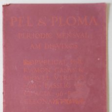 Libros antiguos: PEL & PLOMA PERIODIC MENSUAL AM DIBUIXOS Nº 92 ABRIL ANY QUART 1903 - RAMON CASAS / MIQUEL UTRILLO. Lote 363058985