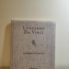 Libros antiguos: LEONARDO DA VINCI. CUADERNOS DE DIBUJO. CARROGGIO. PRECINTADO. Lote 374468659