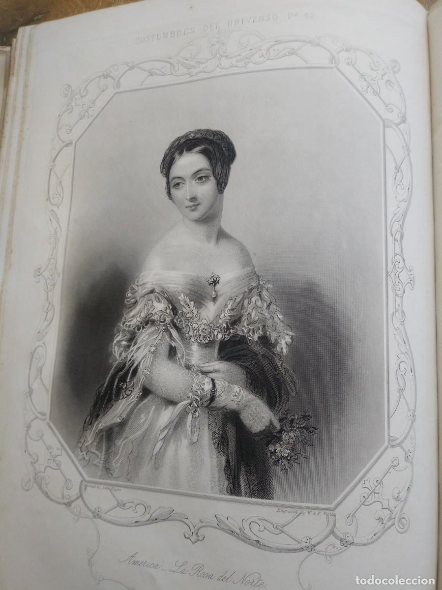 Libros antiguos: Costumbres del universo. 2 tomos - Foto 8