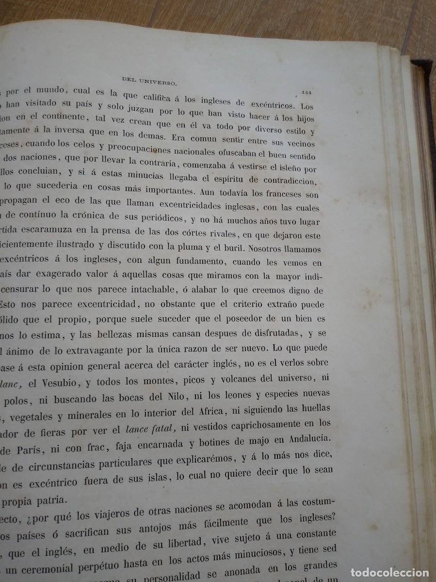 Libros antiguos: Costumbres del universo. 2 tomos - Foto 12