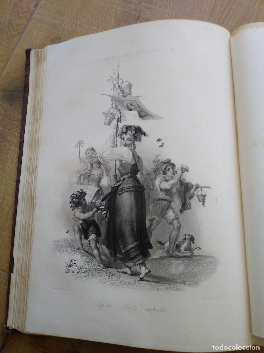 Libros antiguos: Costumbres del universo. 2 tomos - Foto 10