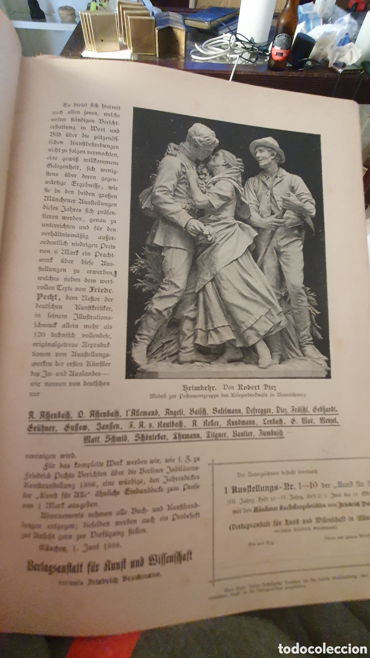 Libros antiguos: Jubilaums 1888 - Foto 2