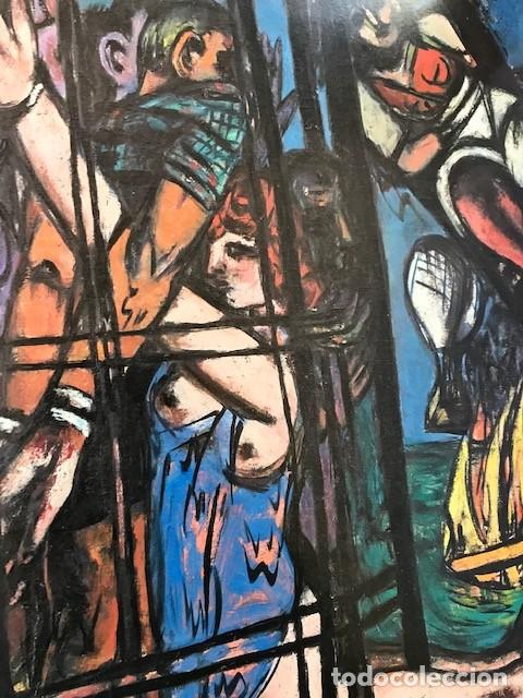 Libros antiguos: Beckmann - Figuras del exilio- Thyssen 2019 - Foto 2