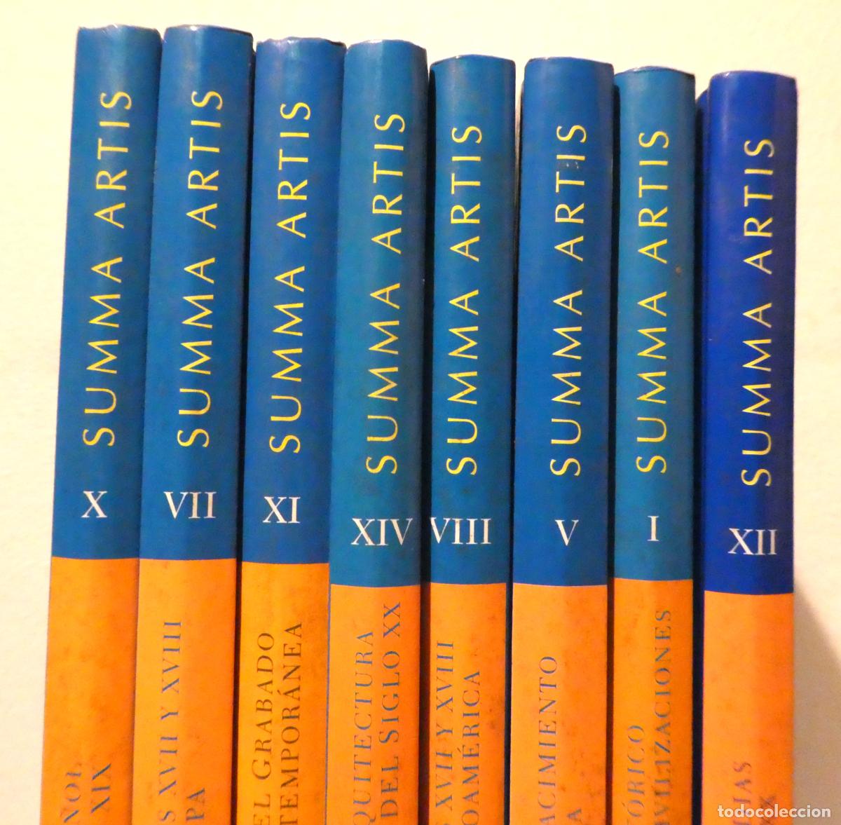Libros antiguos: 8 Tomos de Summa Artis - Espasa - Foto 1