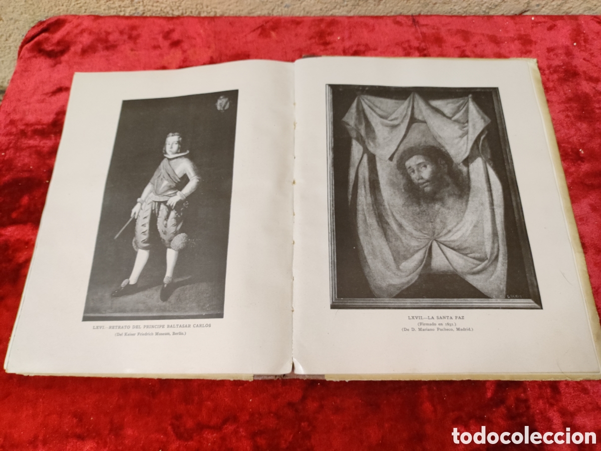 Libros antiguos: Francisco de Zurbar&aacute;n libro - Foto 4