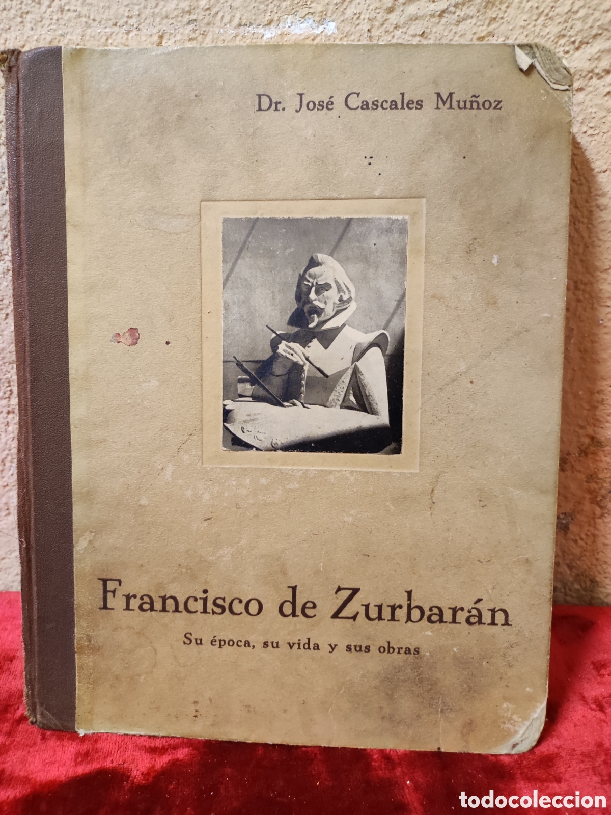 Libros antiguos: Francisco de Zurbar&aacute;n libro - Foto 1