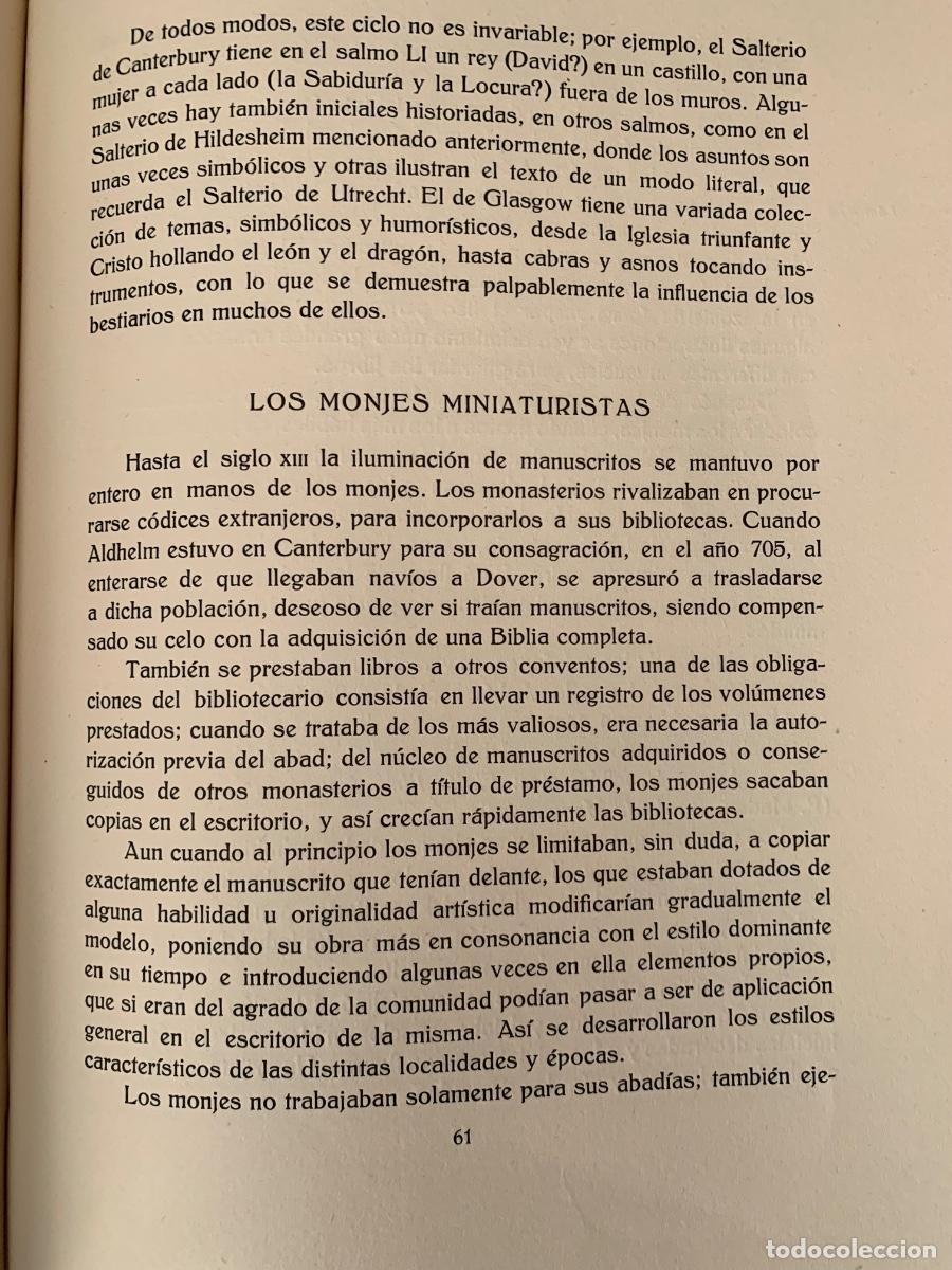 Libros antiguos: La miniatura inglesa 2 tomos - Foto 6
