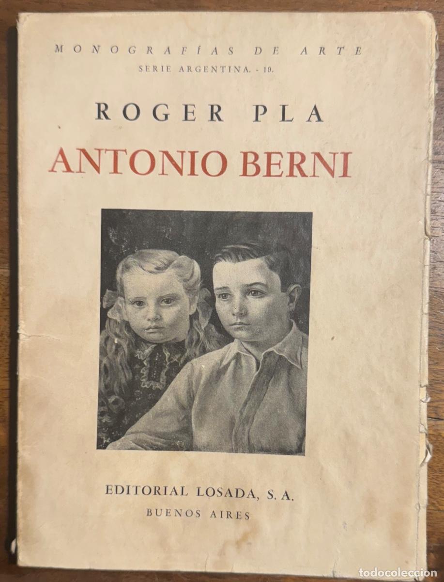 Libros antiguos: Roger Pla. Antonio Berni - Foto 1