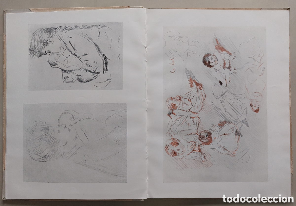 Libros antiguos: Nos B&eacute;b&eacute;s par Helleu. - Foto 4