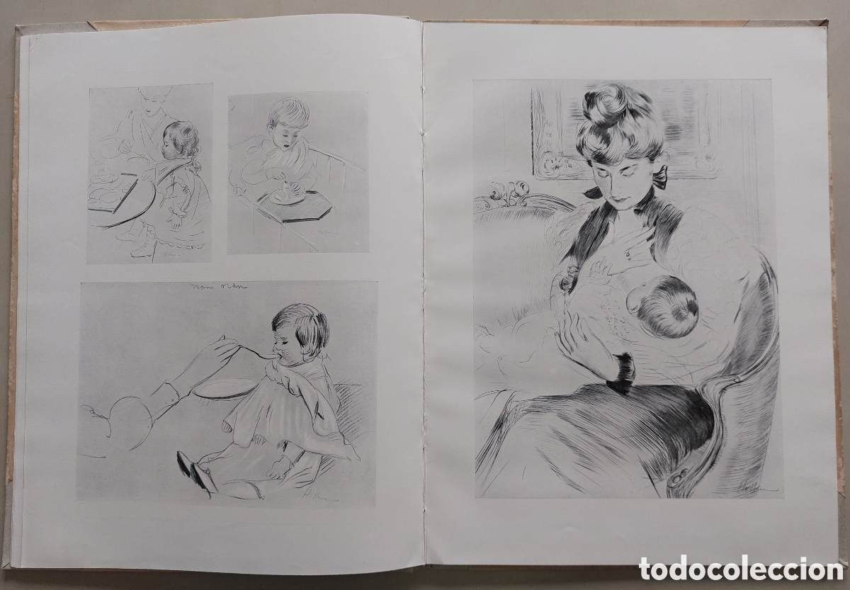 Libros antiguos: Nos B&eacute;b&eacute;s par Helleu. - Foto 7