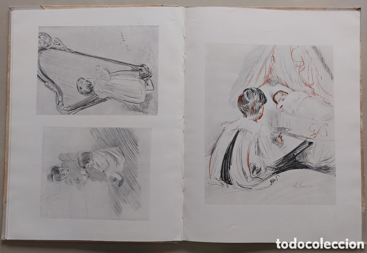 Libros antiguos: Nos B&eacute;b&eacute;s par Helleu. - Foto 8