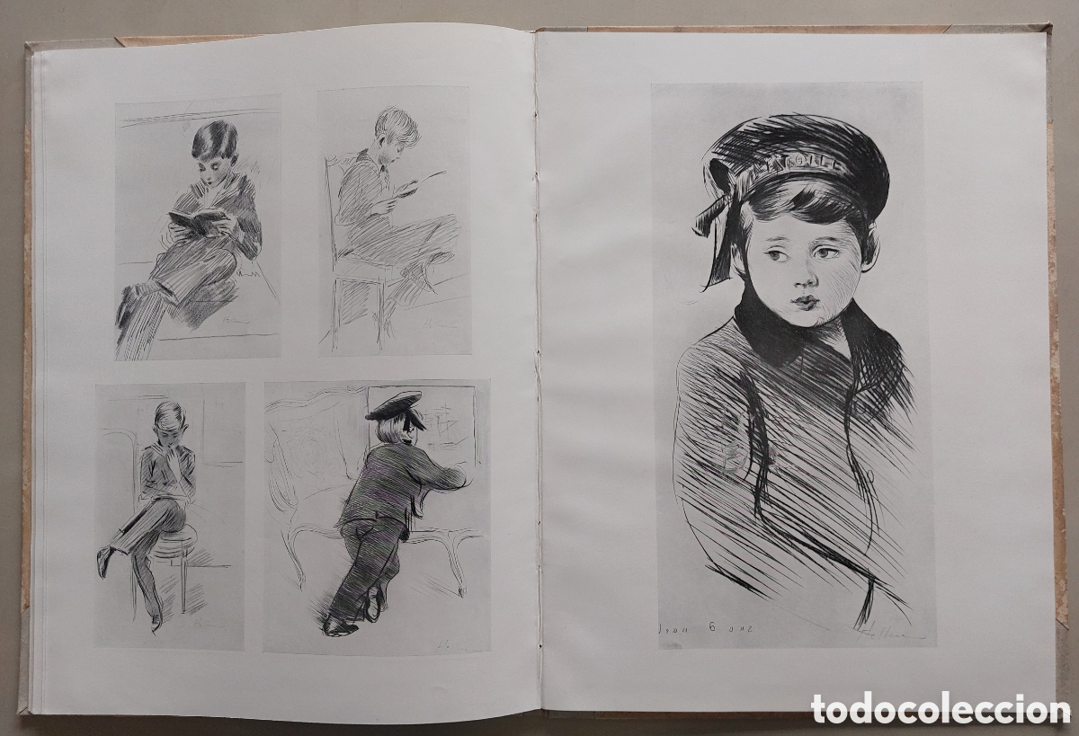 Libros antiguos: Nos B&eacute;b&eacute;s par Helleu. - Foto 12