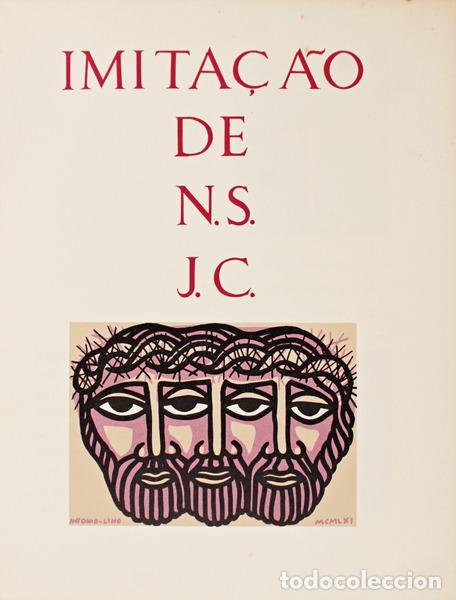 Libros antiguos: SALGADO. (Pl&iacute;nio) - IMITA&Ccedil;&Atilde;O DE CRISTO. - Foto 1