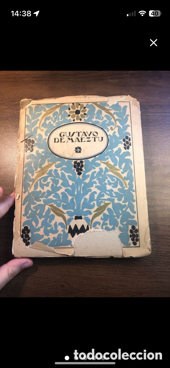 Libros antiguos: Libro antiguo Gustavo de Maeztu de - Foto 1