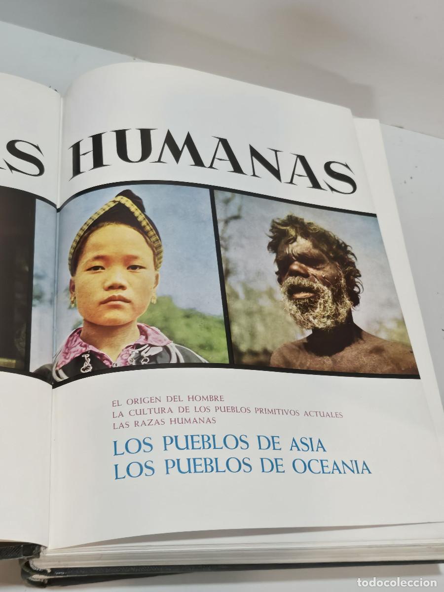 Libros antiguos: 2 tomos de las razas humanas - Foto 6