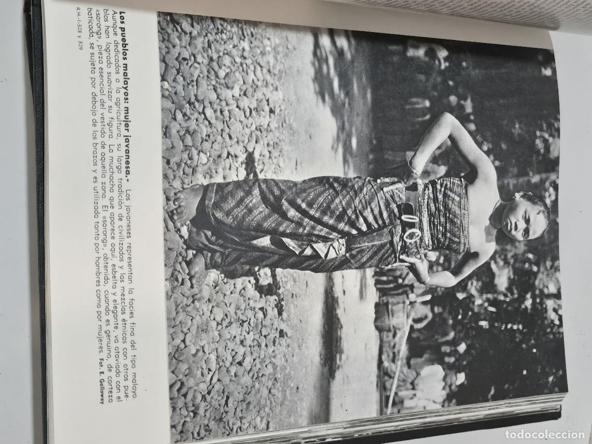 Libros antiguos: 2 tomos de las razas humanas - Foto 7