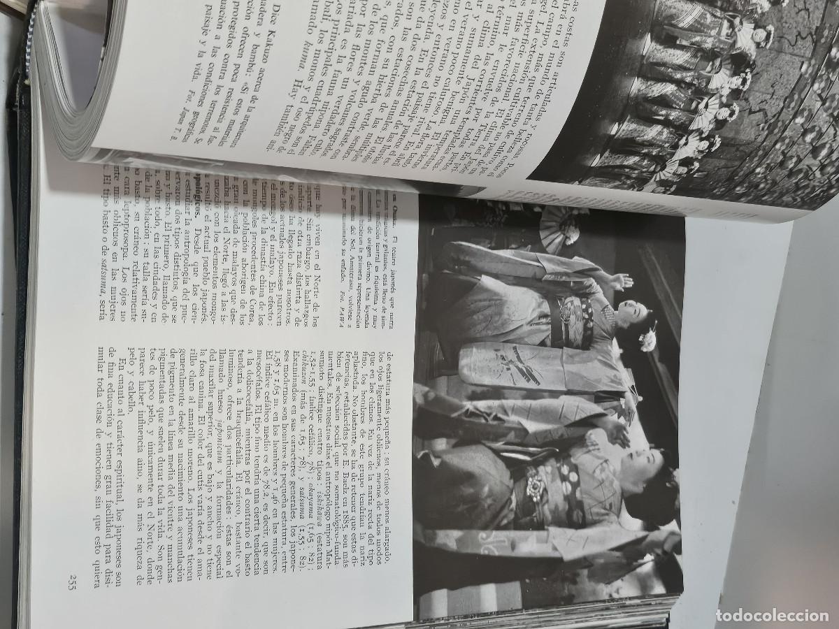 Libros antiguos: 2 tomos de las razas humanas - Foto 9