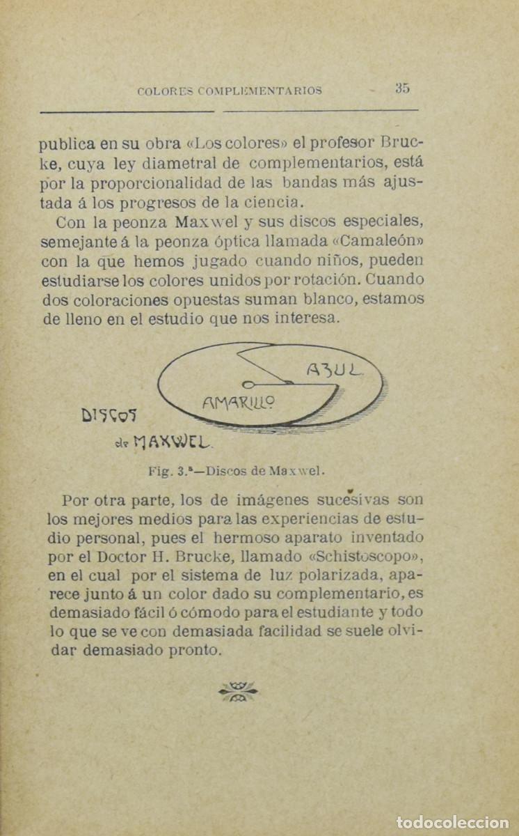 Libros antiguos: GRAM&Aacute;TICA DEL COLOR - Emilio SALA - Foto 2