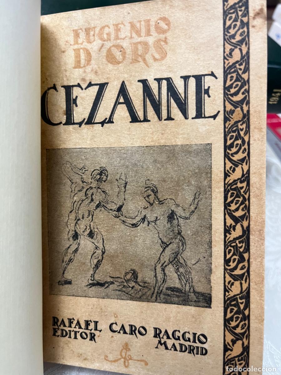Libros antiguos: Ors, Eugenio d.- Cezanne - Foto 1