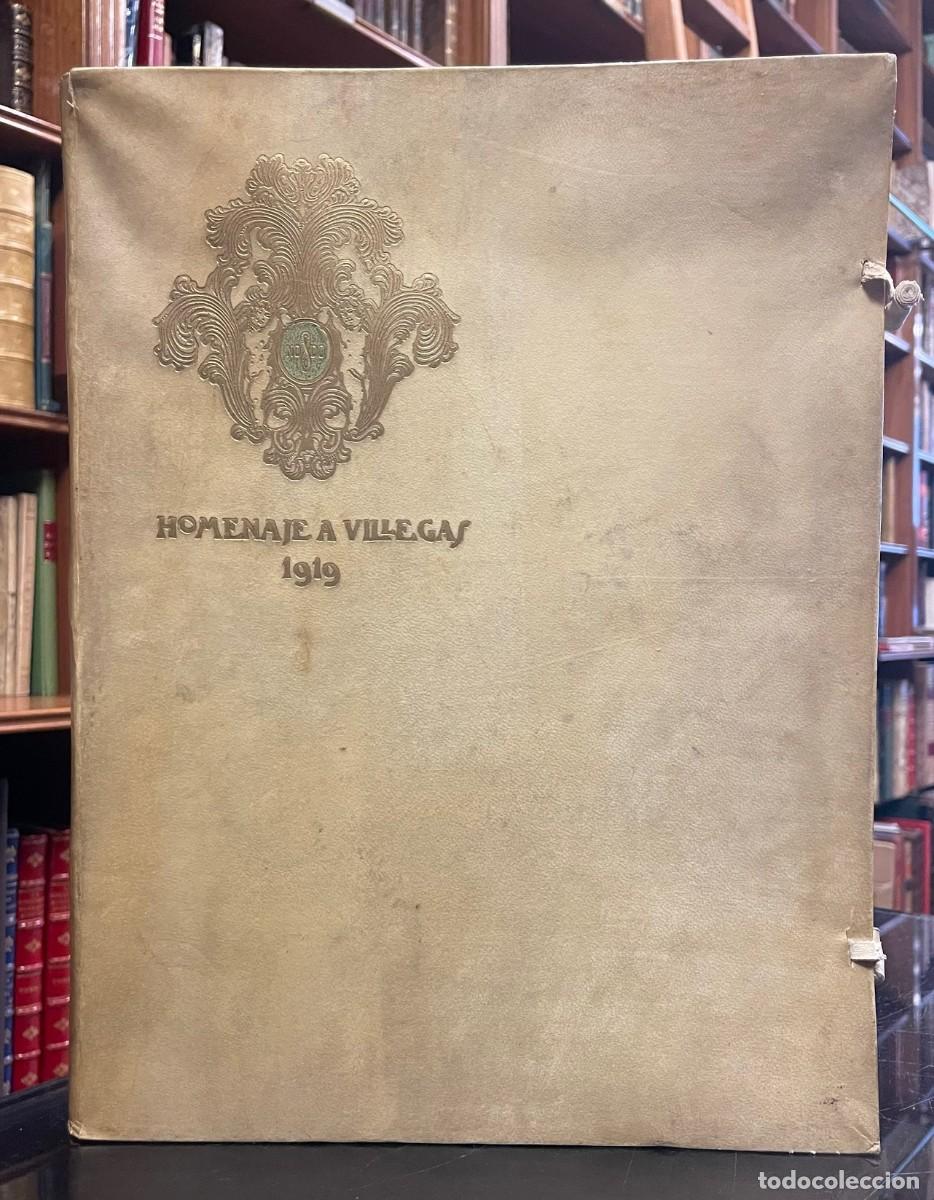 Libros antiguos: Homenaje a Villegas. - Foto 1