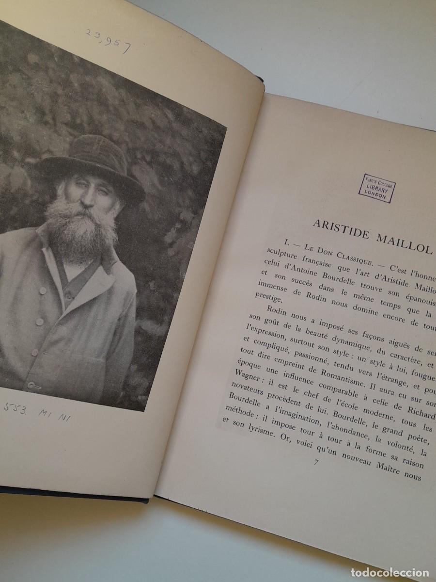 Libros antiguos: ARISTIDE MAILLOL - MAURICE DENIS (1925) - Foto 2