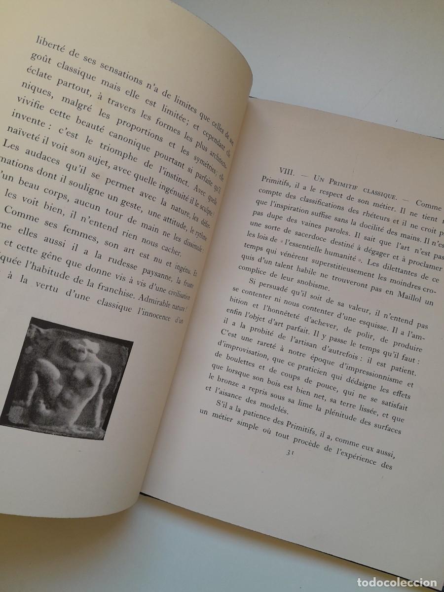 Libros antiguos: ARISTIDE MAILLOL - MAURICE DENIS (1925) - Foto 5