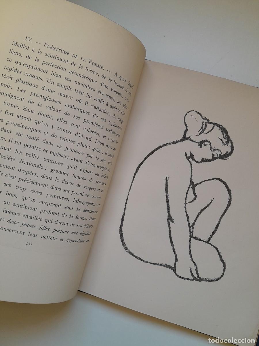 Libros antiguos: ARISTIDE MAILLOL - MAURICE DENIS (1925) - Foto 7