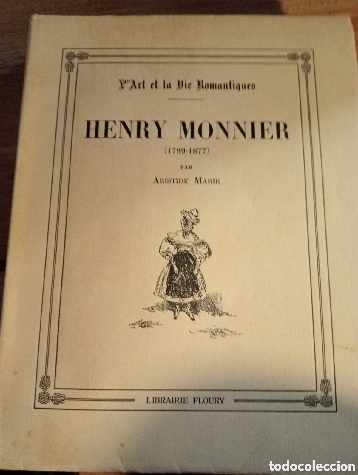 Libros antiguos: Libro de Henry Monnier de arte